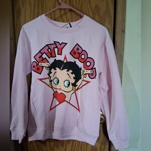 Betty Boop Womans Size S sweater